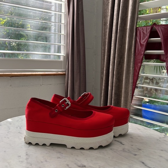 Miu Miu platform Mary Janes - Picture 2 of 6